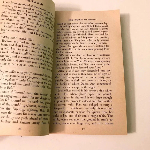 Vintage 1980 Tik Tok of Oz by L Frank Baum John R Neill Del  Rey Books - Picture 13 of 16